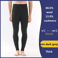 SaneShoppe - Merino Wool Thermal Underwear: Warm & Cozy Unisex Leggings for Winter