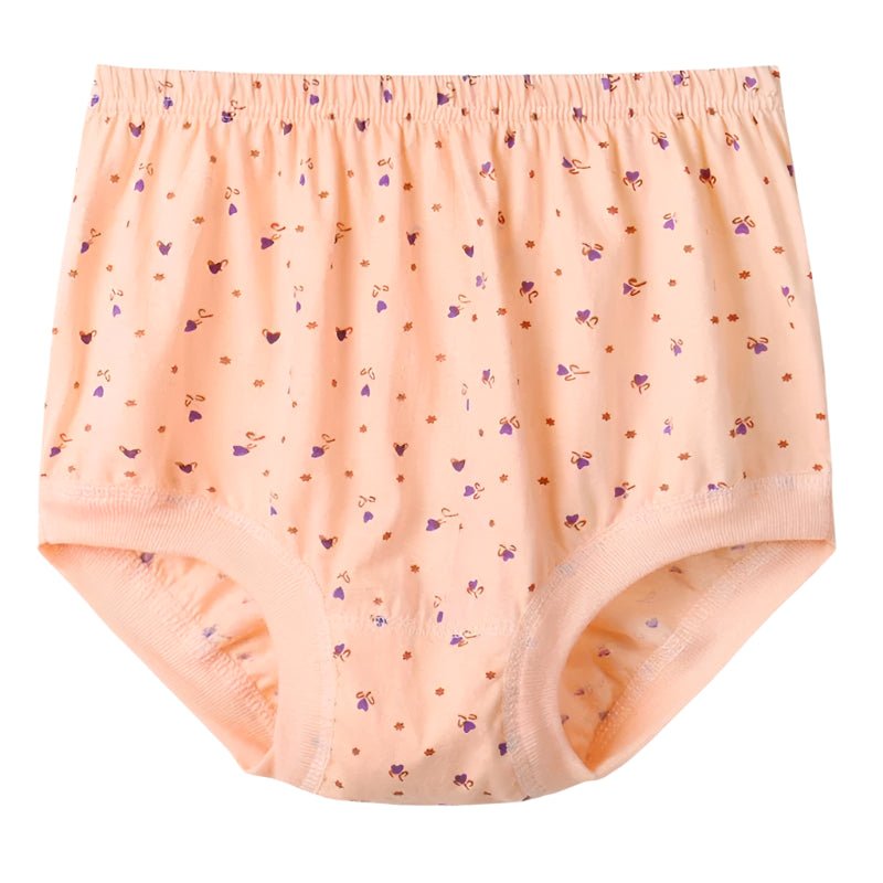 SaneShoppe - 6pcs Plus Size Women's Underwear - High Waist Cotton Briefs
