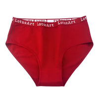 SaneShoppe - 6pcs Women's High Waist Cotton Panties, Solid Colours, Sizes M - 2XL