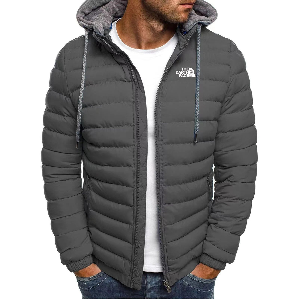 SaneShoppe - Fashion Men's Warm Zipper Street Style Coat Plus Size Jacket