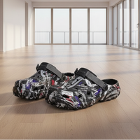 SaneShoppe Camouflage Platform Slides for Men and Women Clogs Beach Sandals