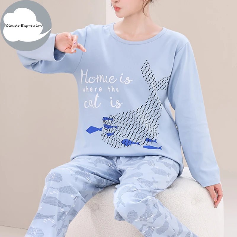 SaneShoppe Clouds Expression Men's Striped Cotton Pajama Set 4XL 5XL