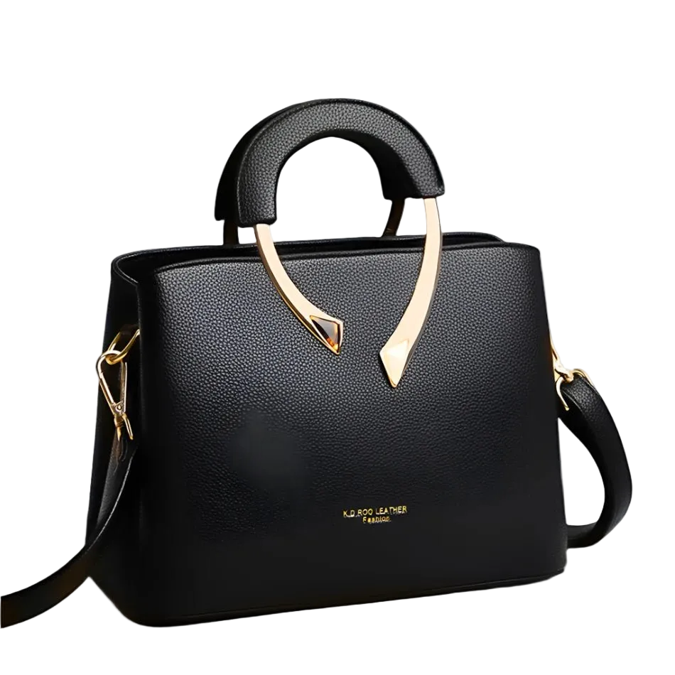SaneShoppe - High Quality Vanderwaah Leather Casual Tote Luxury Handbag for Women 2024 Designer Crossbody Shoulder Bag