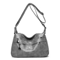 SaneShoppe - Luxury Genuine Brand Leather Shoulder Handbag for Women 2021 Designer Crossbody Messenger Bag
