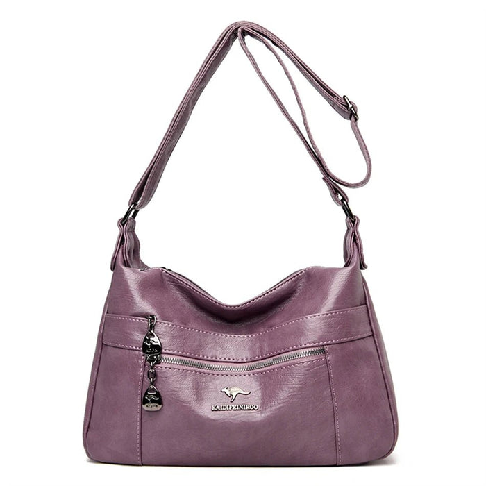 SaneShoppe - Luxury Genuine Brand Leather Shoulder Handbag for Women 2021 Designer Crossbody Messenger Bag