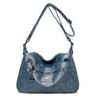 SaneShoppe Luxury Genuine Brand Leather Shoulder Handbag for Women 2021 Designer Crossbody Messenger Bag