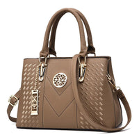 SaneShoppe - Luxury Leather Handbag for Women Designer Brand Shoulder Bag with Eye - Catching Short Length Fashion Purse Gift