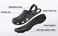 SaneShoppe Men's Breathable Outdoor Beach Clogs Slippers Men's Breathable Outdoor Beach Clogs Slippers