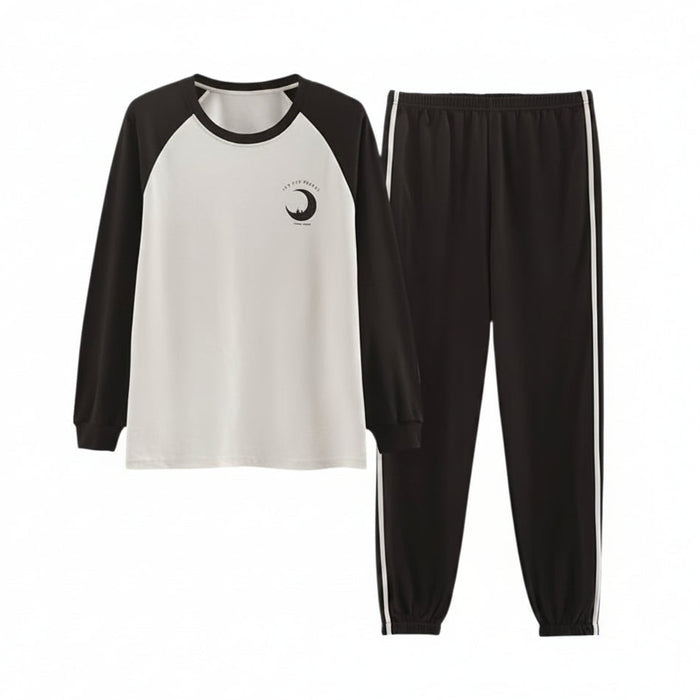 SaneShoppe - Men's Plus Size Cotton Pajama Set for Ultimate Comfort