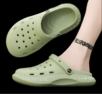 SaneShoppe Men's Summer EVA Hole Beach Clogs Sandals Large Size 45 Men's Summer EVA Hole Beach Clogs Sandals Large Size 45