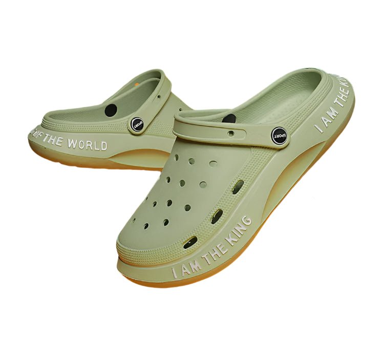 SaneShoppe - Men's Summer EVA Hole Beach Clogs Sandals Large Size 45