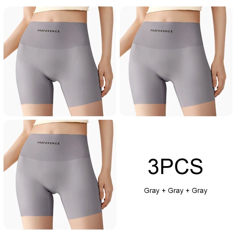 SaneShoppe - Safety Shorts Plus Size Seamless Underwear for Women, 3PCS