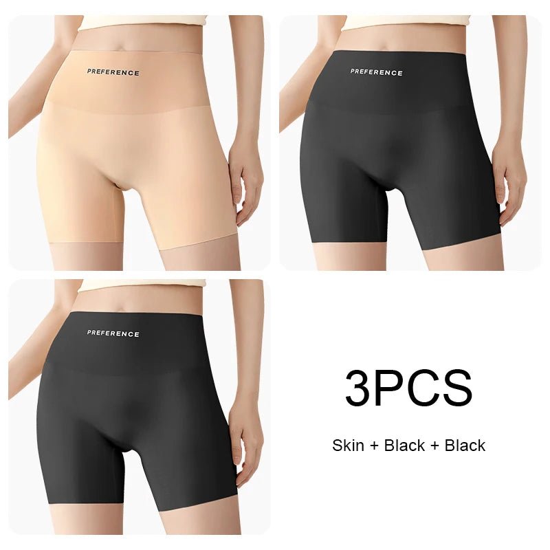 SaneShoppe - Safety Shorts Plus Size Seamless Underwear for Women, 3PCS