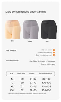 SaneShoppe - Safety Shorts Plus Size Seamless Underwear for Women, 3PCS