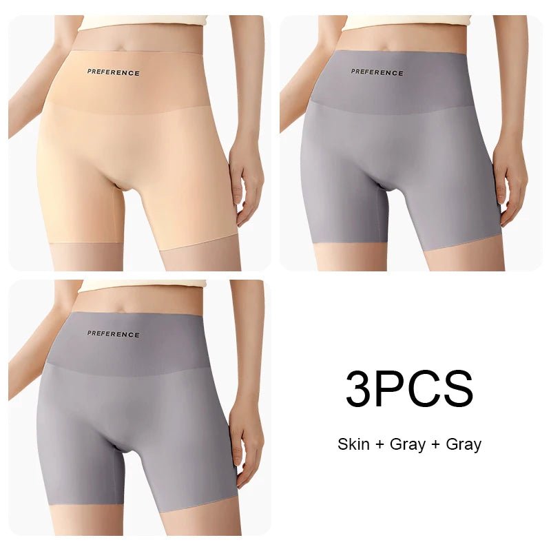 SaneShoppe - Safety Shorts Plus Size Seamless Underwear for Women, 3PCS