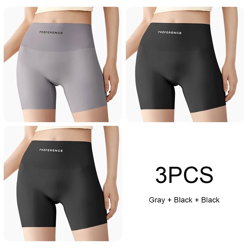 SaneShoppe - Safety Shorts Plus Size Seamless Underwear for Women, 3PCS