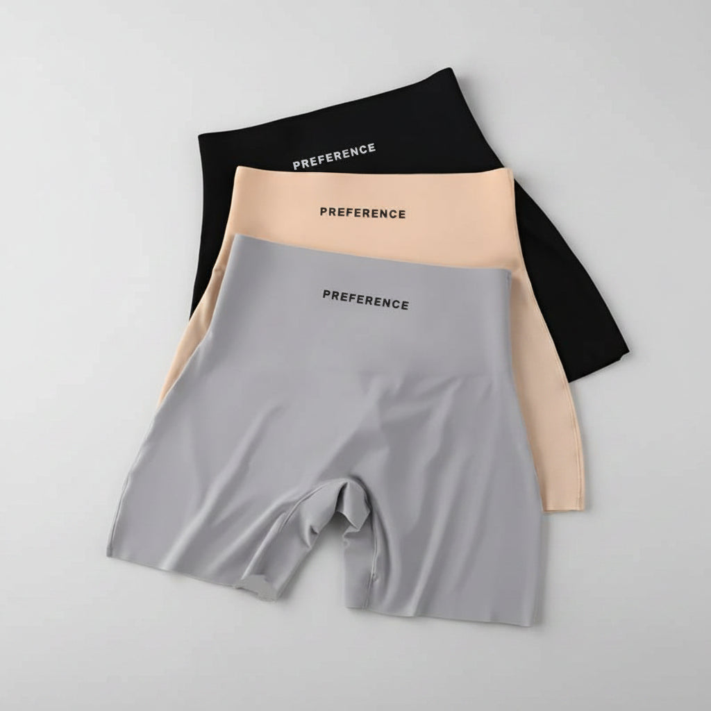SaneShoppe - Safety Shorts Plus Size Seamless Underwear for Women, 3PCS