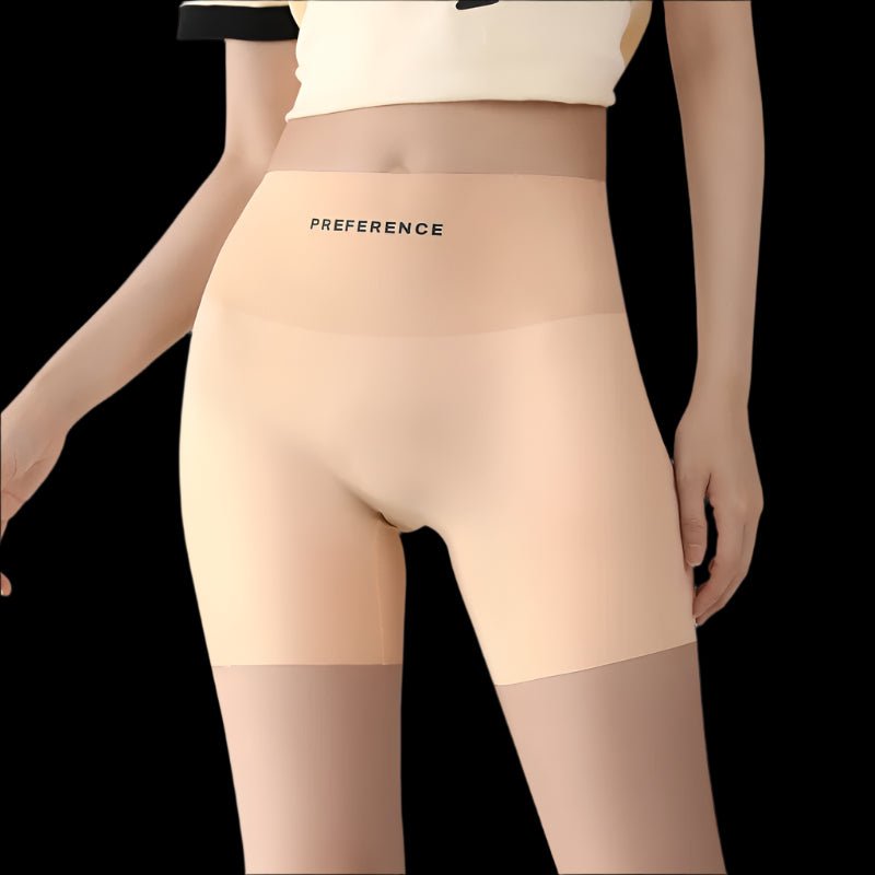 SaneShoppe - Seamless Plus Size Protective Shorts for Women - Underwear Pants