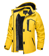 SaneShoppe - TACVASEN Winter Waterproof Ski Snowboard Jacket Womens Thermal Heavy Fleece Jackets Casual Work Rain Coat Windbreaker Parka