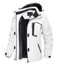 SaneShoppe - TACVASEN Winter Waterproof Ski Snowboard Jacket Womens Thermal Heavy Fleece Jackets Casual Work Rain Coat Windbreaker Parka