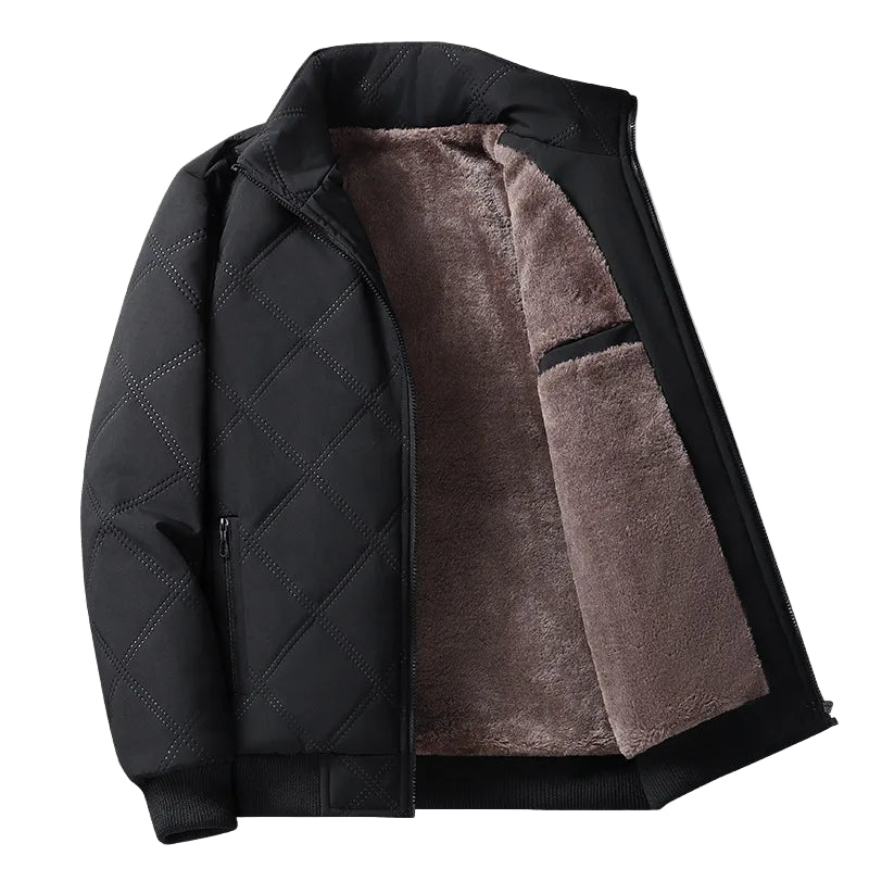 SaneShoppe - Men's Casual Hooded Cotton Jacket - Winter Warmth, Windproof and Stylish