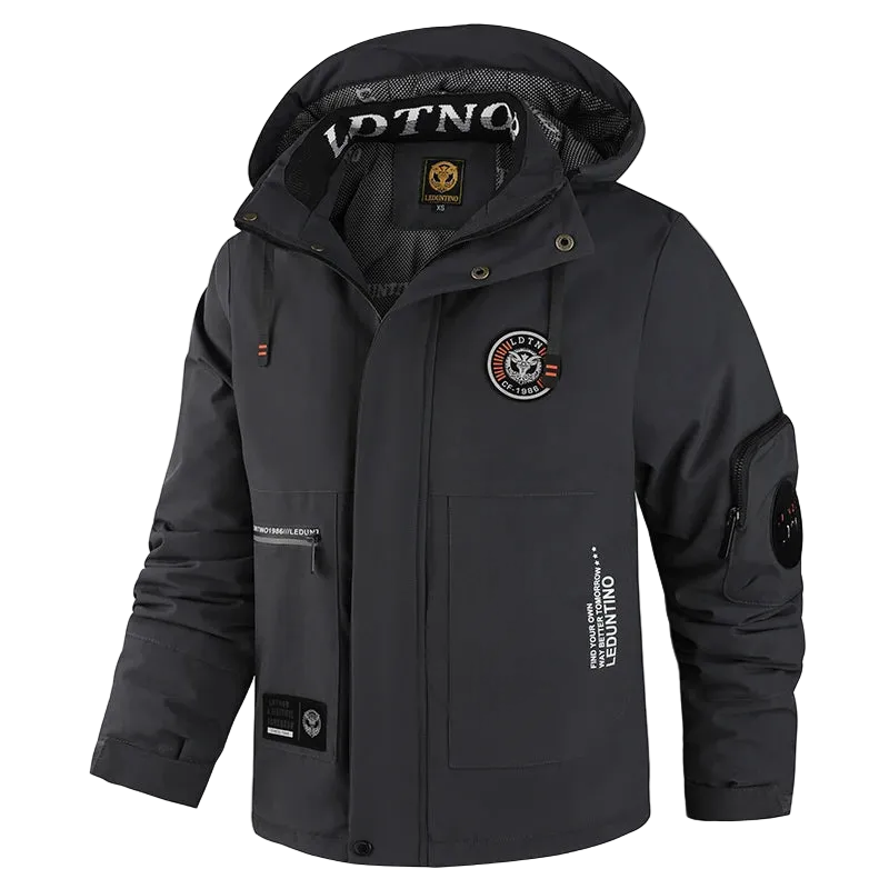 SaneShoppe - Winter Men Outdoor Windbreak Warm Travel Jacket Men Hooded Casual Fashion Sport Waterproof Climbing Trekking Jacket Male Coat