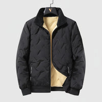 SaneShoppe - Winter Thicken Fleece Jackets for Men Windproof Coats Men's Outerwear Cropped Woolen Parka Coat Autumn Winter Warm Bomber Jacket