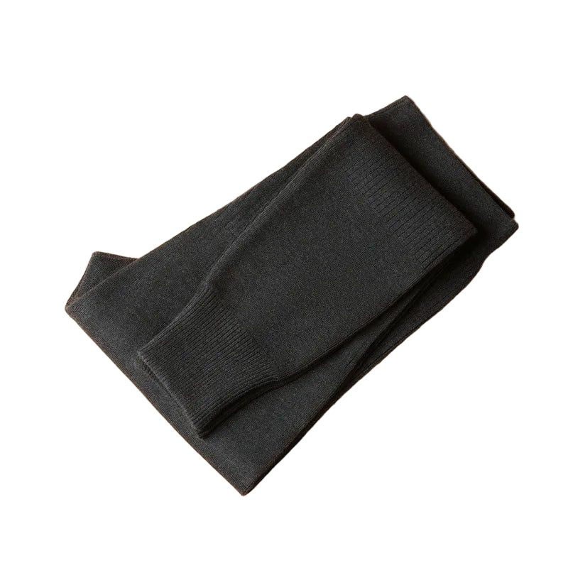 SaneShoppe - Cozy Winter Thermal Wool Leggings - High Waist, Elastic Tights
