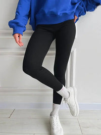 SaneShoppe Winter Fleece Lined Women's Leggings: Stretchy, Thick, and Warm Winter Fleece Lined Women's Leggings: Stretchy, Thick, and Warm